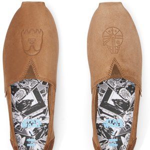 TOMS X STAR WARS - Slip On SUEDE Size 7
